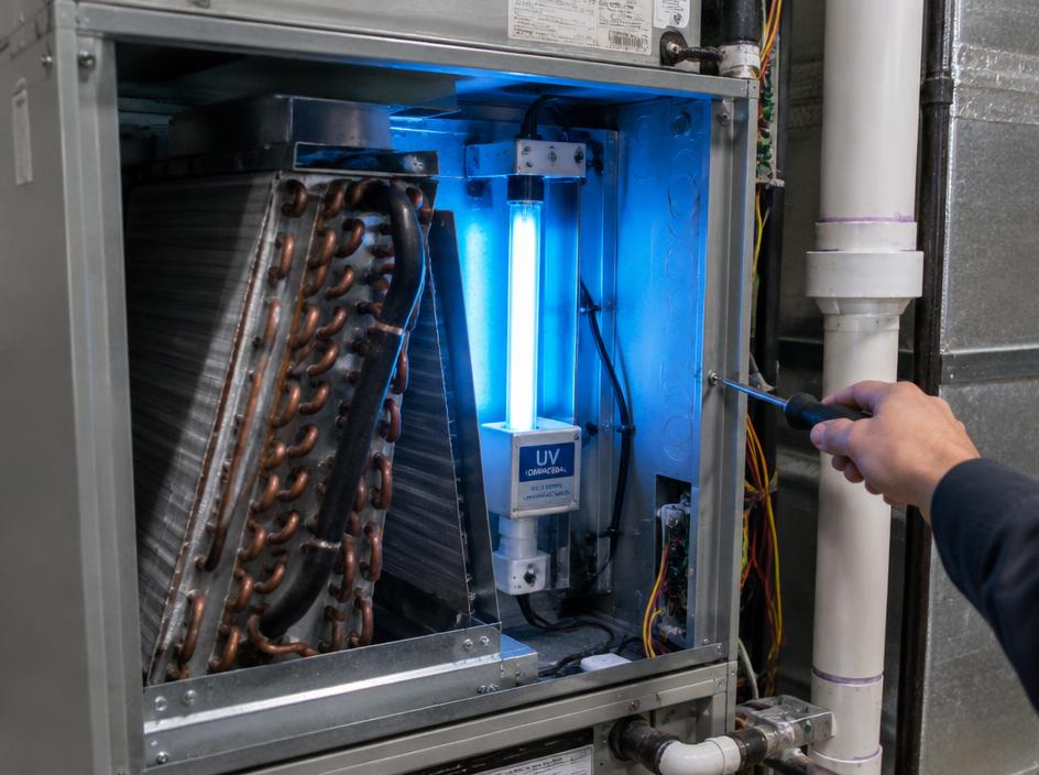 UV Light Installation